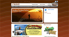 Desktop Screenshot of munupiwildernesslodge.com